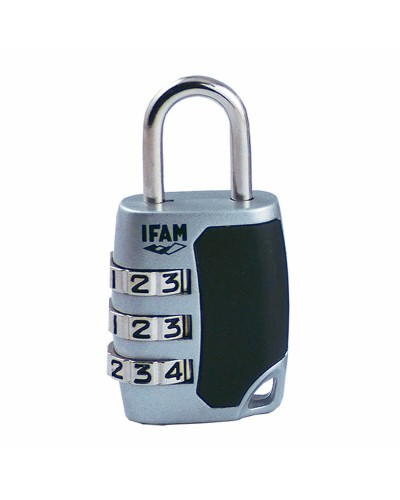 Cadenas à combinaison IFAM C25S en acier chromé, 2,6 cm
