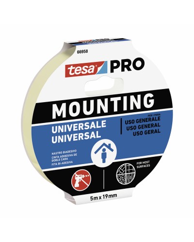 TESA Pro Double-Sided Tape 19mm x 5m - Mounting and Fixing
