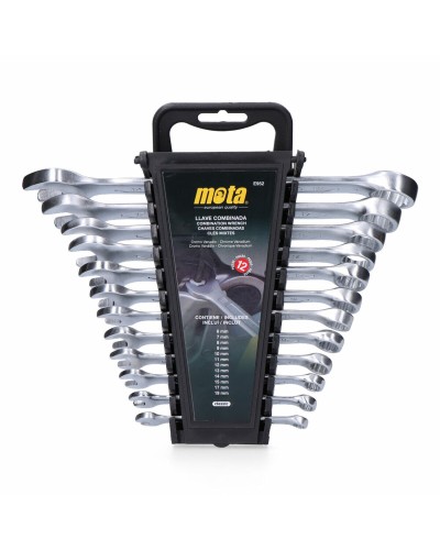 Mota Socket Set 12 Pieces, 6 to 19 mm
