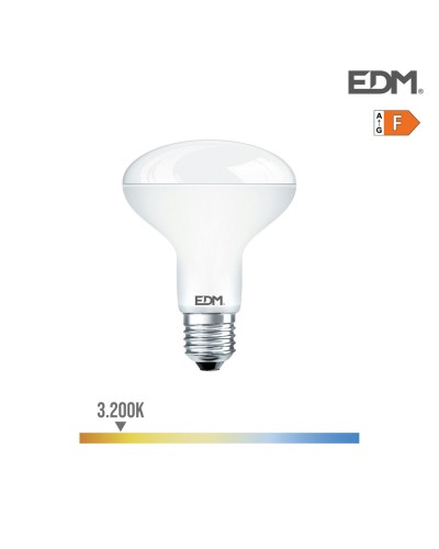 Ledlamp EDM Reflector F 12 W E27 1055 lm Ø 9 x 12 cm (3200 K)