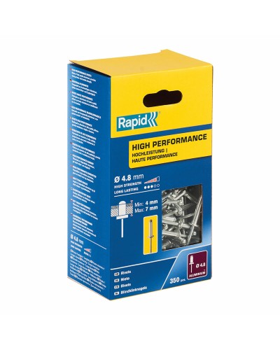 Klinknagels Rapid 5001435 Ø 4,8 x 10 mm