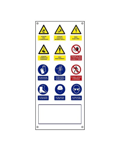 Enseigne Normaluz Travaux Multiples en PVC, 50x110cm, Éclairage Décoratif
