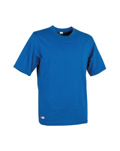 T-shirt Homme Cofra Zanzibar Manches Courtes Bleue
