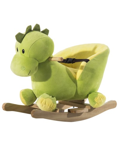 Wooden Rocking Dinosaur Horse for Children 60x33x45cm