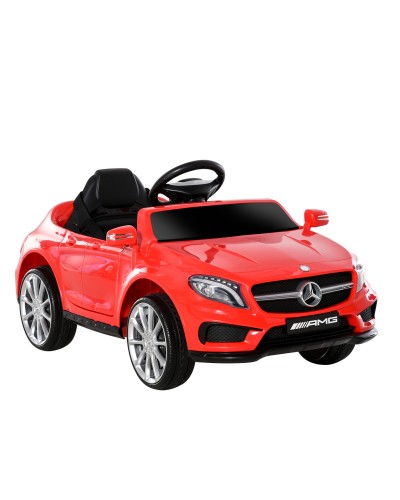  Macchina Elettrica per Bambini 3+ Anni Mercedes GLA con Telecomando, Fari LED e Musica, Rosso