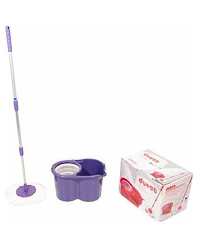 Set Cubo y Fregona Leifheit Duo R900: Sistema de Limpieza para Suelos Eficiente y Práctico
