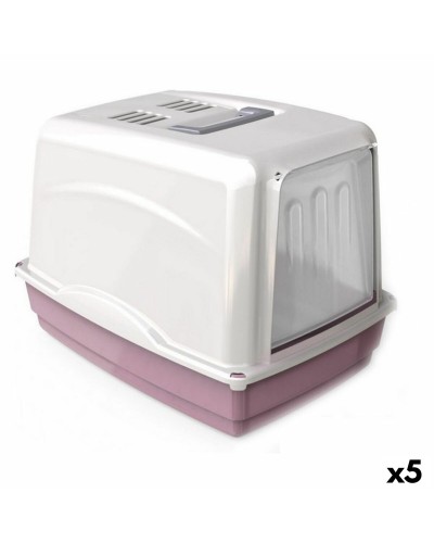 Litière pour chat Georplast 54x39x39 cm, Lot de 5
