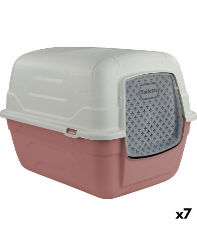 Georplast Litter Box: Plastic Litter Box for Cats, Set of 7 (52x40x40 cm)
