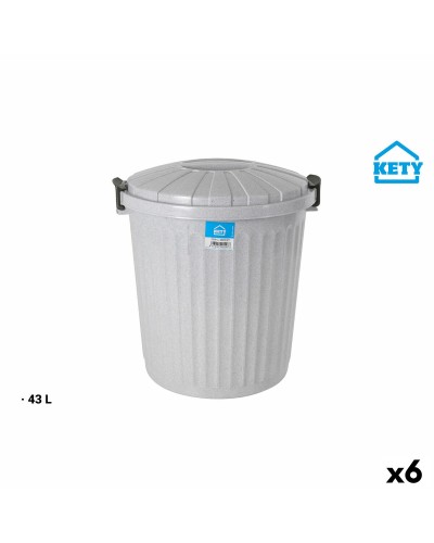 Papperskorg 43 L (6 antal)