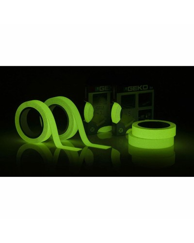 Ruban Adhésif Geko Vert, 25 mm x 3 m | Polyvalent et Durable
