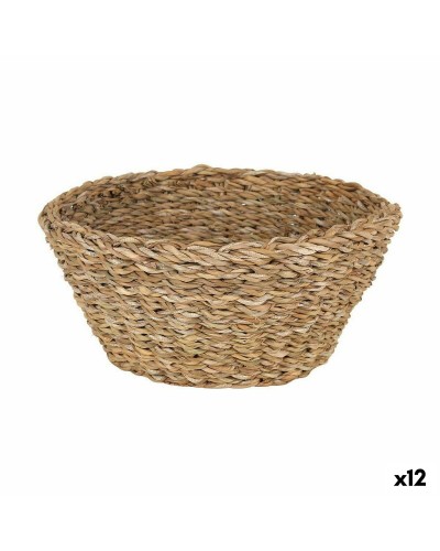 Veelzijdige mand Privilege Bruin 26 x 26 x 11 cm vlechtwerk (12 Stuks)