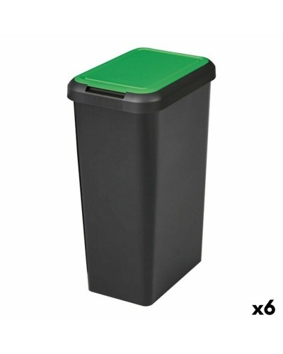 Recycling prullenbak Tontarelli IN7309 (6 Stuks) (29,2 x 39,2 x 59,6 cm)