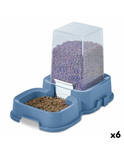 Tontarelli Haustiernapf 27,4 x 16,6 x 18,3 cm, für Futter oder Wasser, robust und hygienisch.
