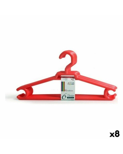 Grucce Antiscivolo Comfortme Rainbow per Armadio, Set da 8 (42 x 21 cm)