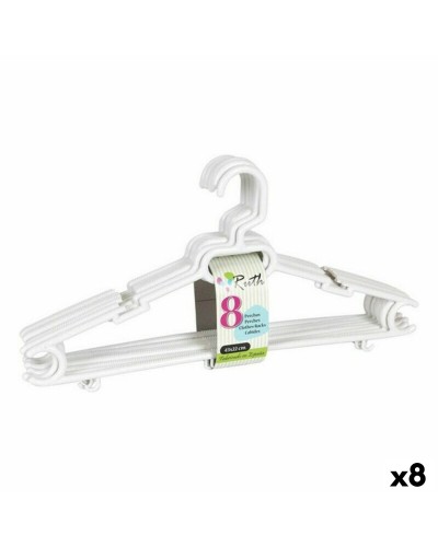 Gancette per Appendiabiti Ruth Dem Ruth, Set da 8, 43 x 22 x 6 cm, Plastica Resistente