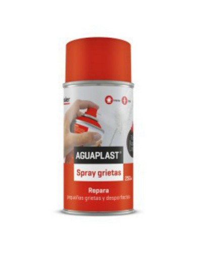 Stuc en Spray Aguaplast Blanc 250 ml | Réparation Rapide et Facile pour Murs et Plafonds
