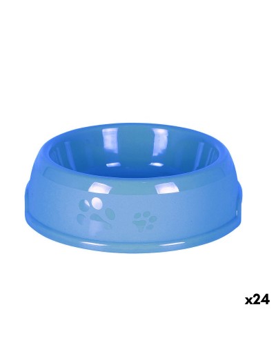 Dem Pet Anti-Kipp Edelstahlnapf für Haustiere, Größe M, perfekt für Futter und Wasser.
