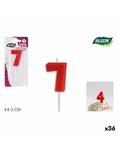 Velas Algon | Set de 36 | Fragancia Perfumada | Iluminación Ambiental
