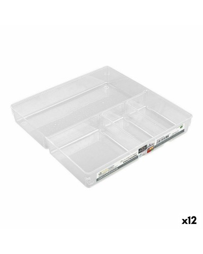 Organisateurs de Tiroir Confortime | 30x30x5 cm | Lot de 12 | Solution d'Organisation Polyvalente
