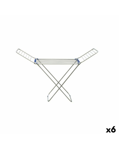 Klädhängare hopfällbar Confortime Aluminium 132 X 55 X 4 CM (6 antal)