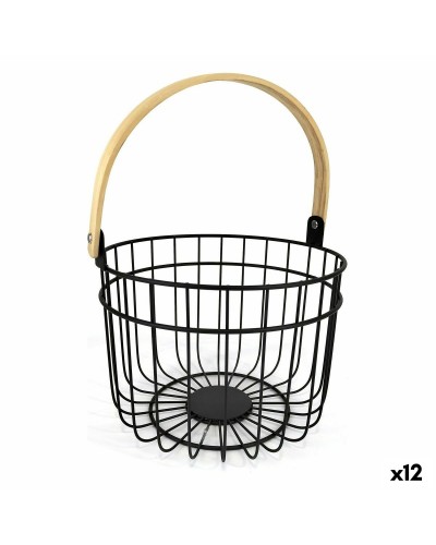 Koristekori Quttin Rustic Pyöreä 4 mm 28 x 26,5 x 22 cm (12 osaa)