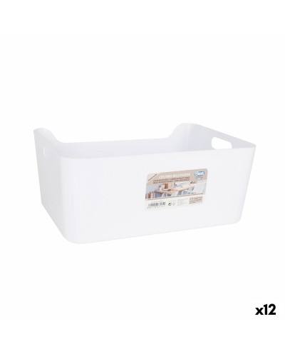 Cesta Dem Multiusos Blanca (33 x 24 x 14,5 cm) - Paquete de 12
