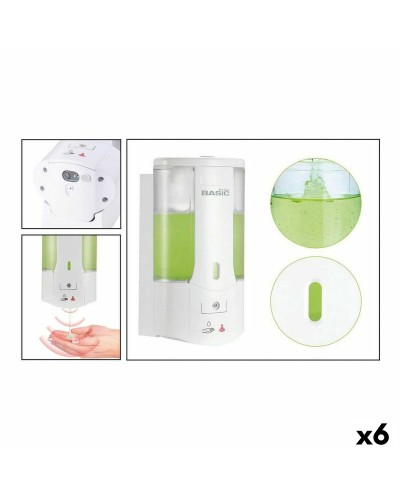 Basic Home Electric Soap Dispenser 400 ml, Wall Mounted (6 Units)
