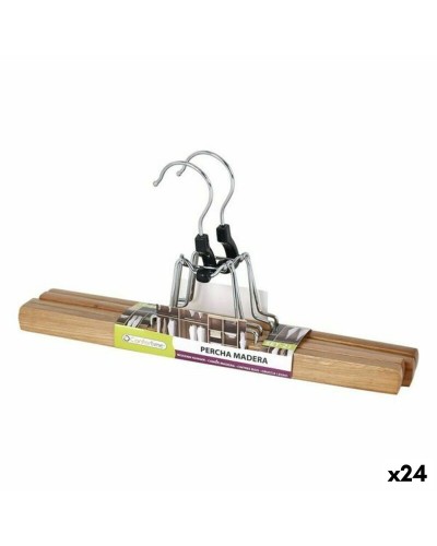 Hängare Confortime 63389 (2 pcs) Trä 2 Delar (24 antal)