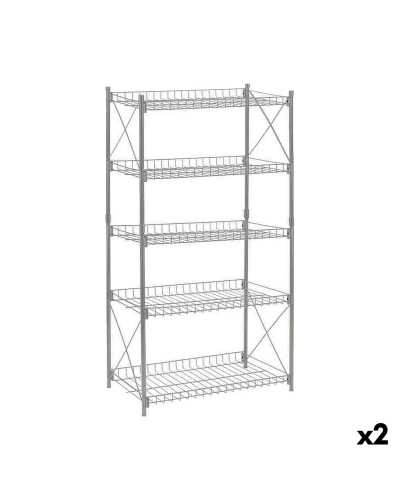 Hyllyt Confortime Metalli 52 x 34 x 110 cm (2 osaa)