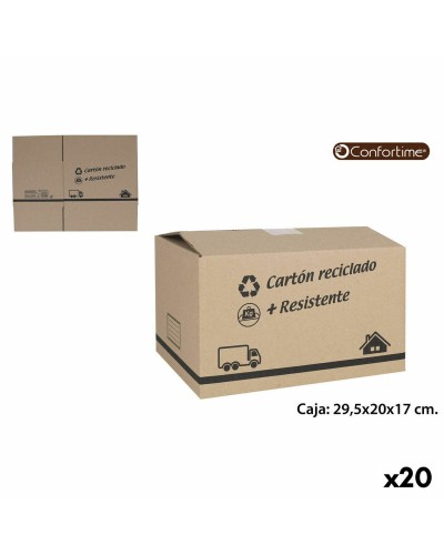 Monikäyttöinen laatikko Confortime Kartonki (20 osaa) (29,5 x 20 x 17 cm)