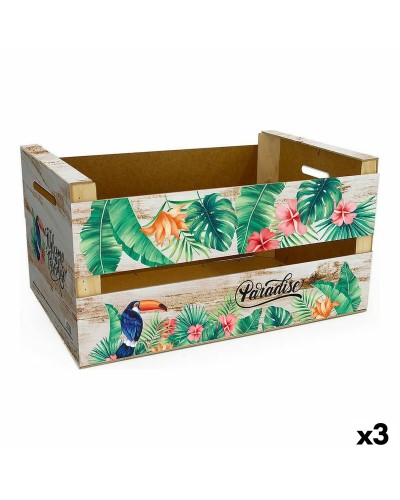 Confortime Paradise Storage Box (3 Pieces) | Dimensions: 44 x 24.5 x 23 cm | Practical Organization
