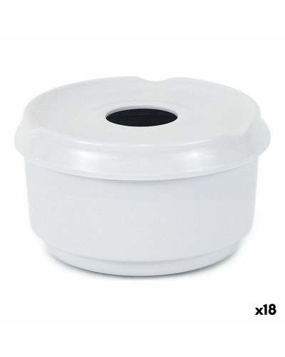 Askfat Privilege Vit (18 antal) (11 cm)