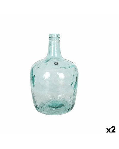 Caraffa in Vetro Decorativa La Mediterránea Apple, 2 Unità, Ø 23 x 36,8 cm