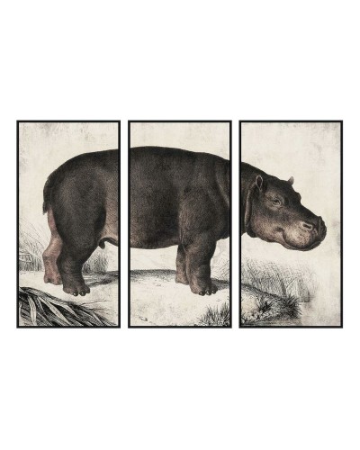 Kangas DKD Home Decor 3 Kappaletta Moderni (180 x 4 x 120 cm)