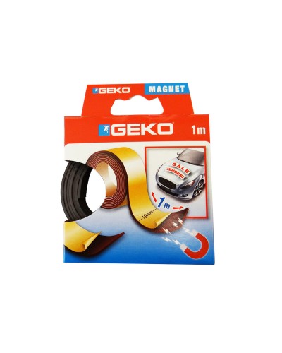 Plakband Geko 19 mm x 1 m Zwart