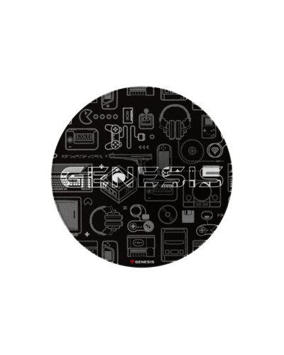 Genesis Tellur 300 Gaming Mauspad: Runde, rutschfeste Oberfläche (100 cm)
