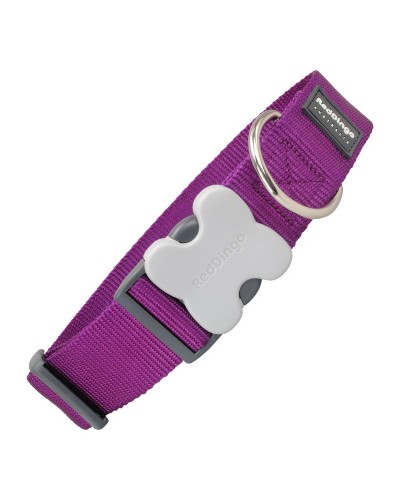 Collare per Cane Viola Red Dingo Regolabile (37-55 cm)