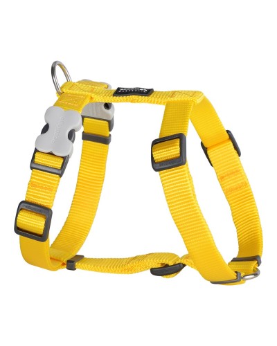 Red Dingo Plain Dog Harness, 37-61 cm, Yellow
