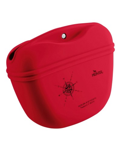 Hunter Lugo Silikonhülle für iPhone 14 Pro Max - Rot - Taschenfreundlich - 14 x 15 x 7 cm
