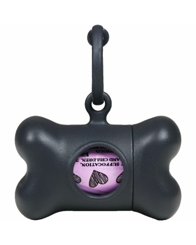 United Pets Classic 2nd Life Dispenser di Buste per Animali Domestici Grigio