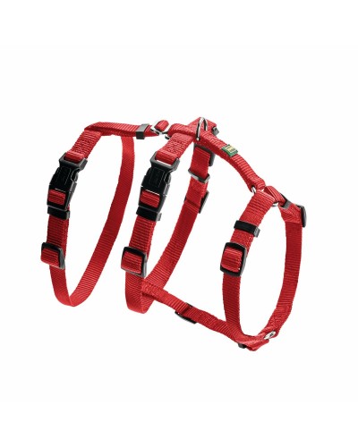 Koiran valjaat Hunter 48-70 cm Punainen S/M 36-51 cm