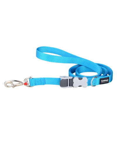 Correa para Perros Red Dingo Turquesa, Robusta y Resistente, 150 cm
