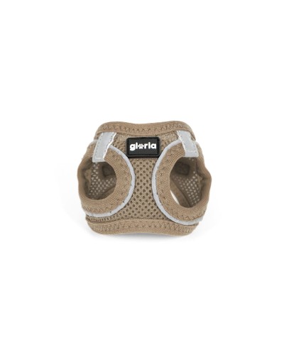 Harnais pour Chien Gloria, Taille M (41,4-43 cm), Tour de Cou 29,4-32,6 cm, Beige
