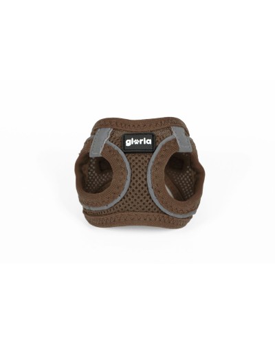 Gloria Dog Harness Brown Size L (chest 32.8-35.4 cm and neck circumference 45-47 cm)
