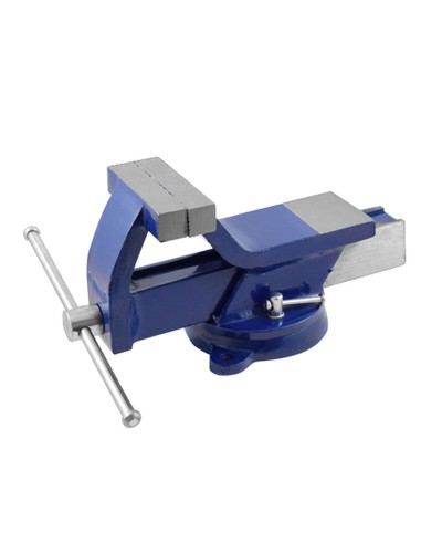 Ferrestock Bench Vise 150 mm, Swivel, for Carpentry Work
