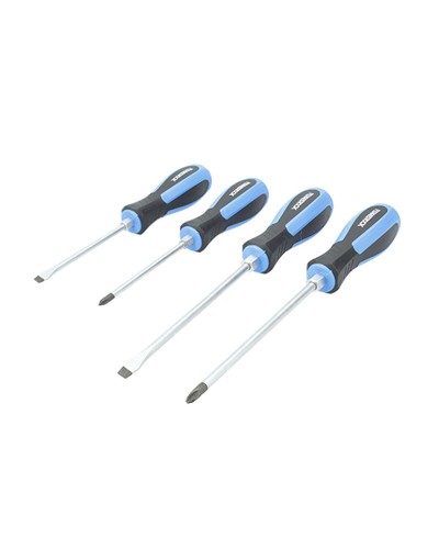 Set de Tournevis Ferrestock 4 pièces | Kit d'Outils pour Réparations | Polyvalent et Durable
