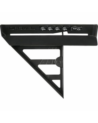 Guía de corte universal Dremel S840 para cortes precisos en metal, plástico y madera.
