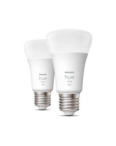 Smart Gloeilamp Philips 8719514319028 Wit F 60 W 9 W E27 800 lm (2700 K) (2 Stuks)