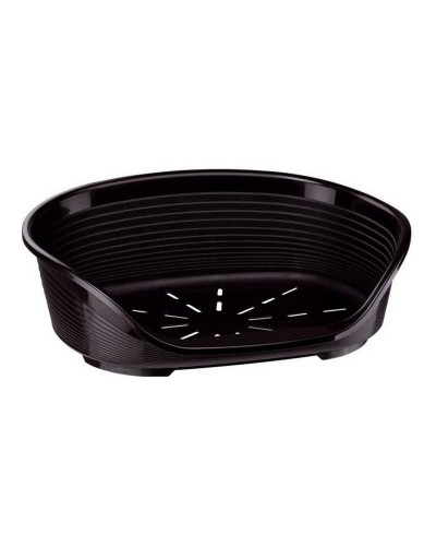Ferplast Siesta Deluxe 8 Nero: Rifugio Comodo per Cani (82 x 59,5 x 25 cm)