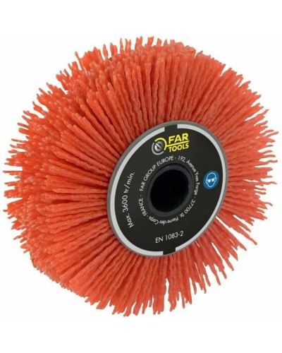 Fartools Nylon-Schleifbürste, Durchmesser 120 mm, zum Entlacken und Polieren
